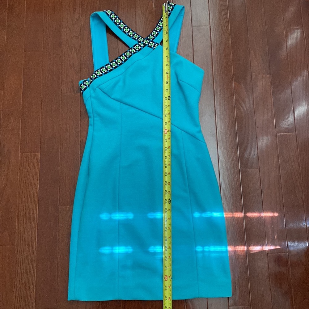 👗Versace Turquoise Cocktail Dress👗 - Picture 9 of 9